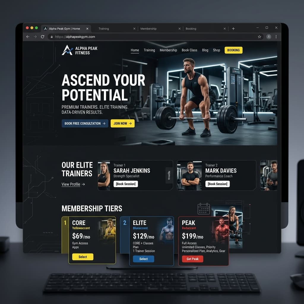 Gym Website